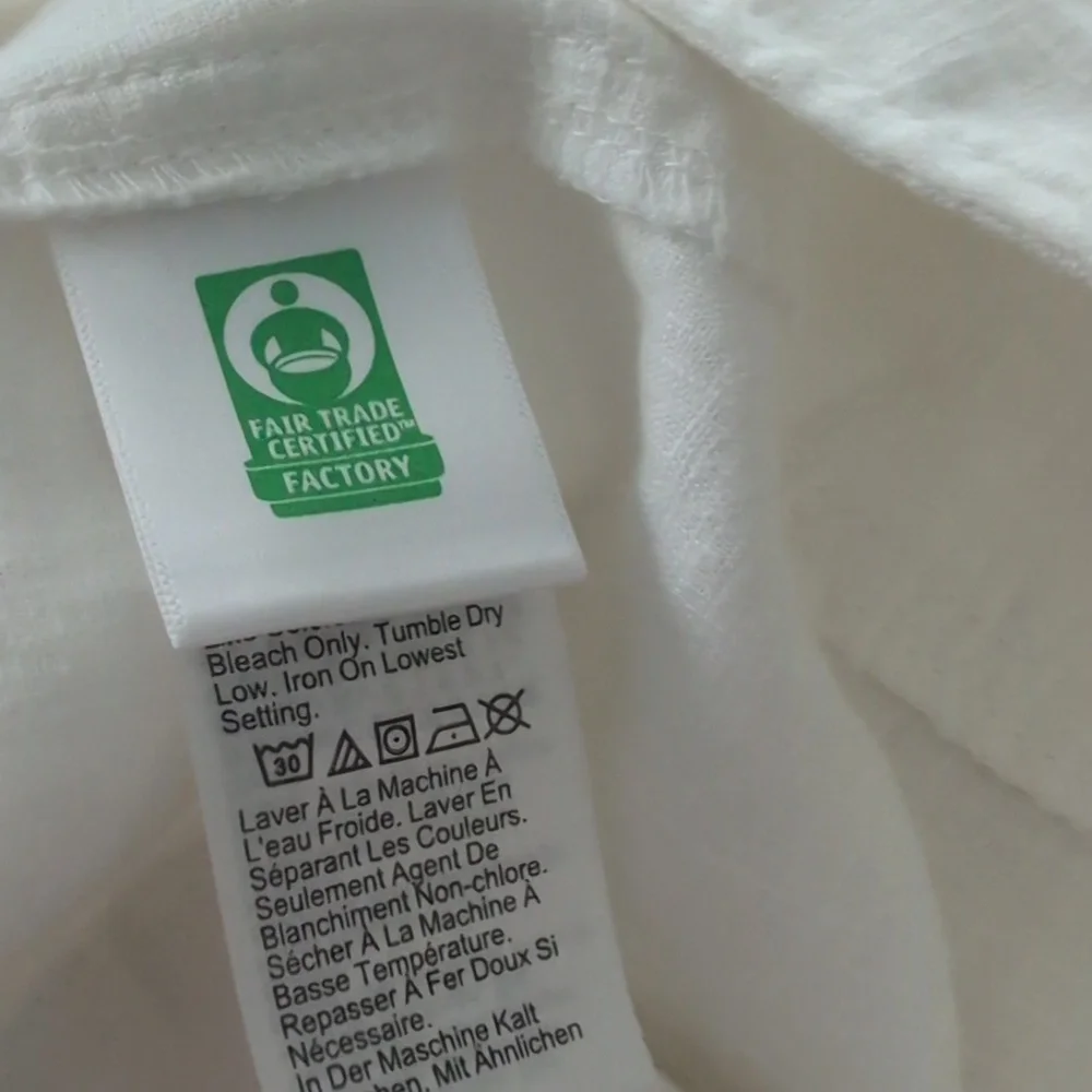 NWT J. Crew Seaside Cargo Linen Pants Size 0 - Picture 8 of 9